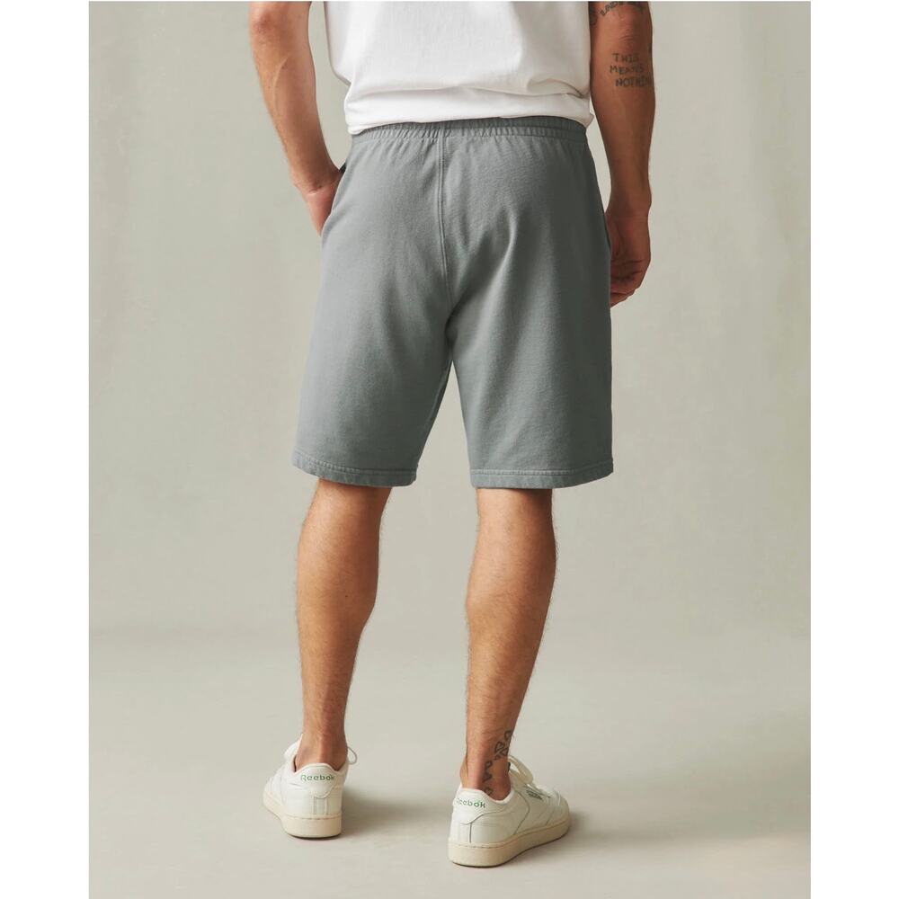 American Giant French Terry Men's Sweatshort In Monument Grey Size Large - Picture 2 of 10